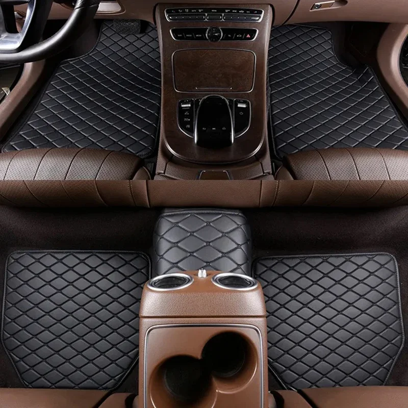 Leather Cleaner Interior - Tappetini per auto 5 pezzi in